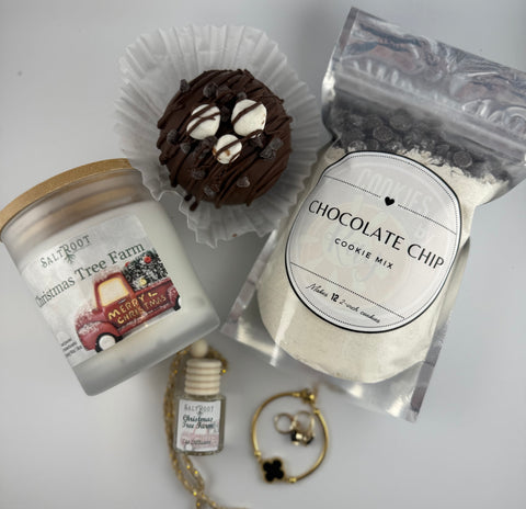 Handcrafted Holiday Gift Box Filled With Local Favorite